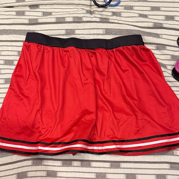 Kids Red and Black Cheer Top - Picture 2 of 2